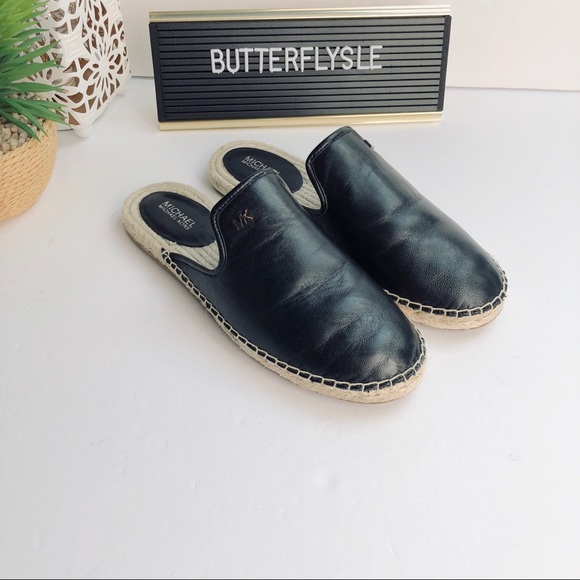 michael kors black espadrilles